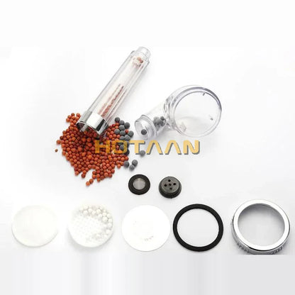 Decorbites™ Kristall-Anion-Handdusche-Filter Wasserdruckaufbau wassersparend, Badezimmerzubehör