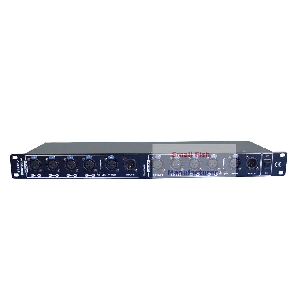 Decorbites™ DMX512-Splitter 8-Wege Lichtsignalamplifier für die Synchronisation der Bühnenbeleuchtung