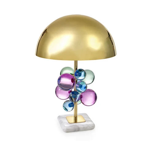 Decorbites™ Kristall-Marmor-Blase-Tischleuchte. LED-Schreibtischleuchte für Schlafzimmer und Eingangsbereich.