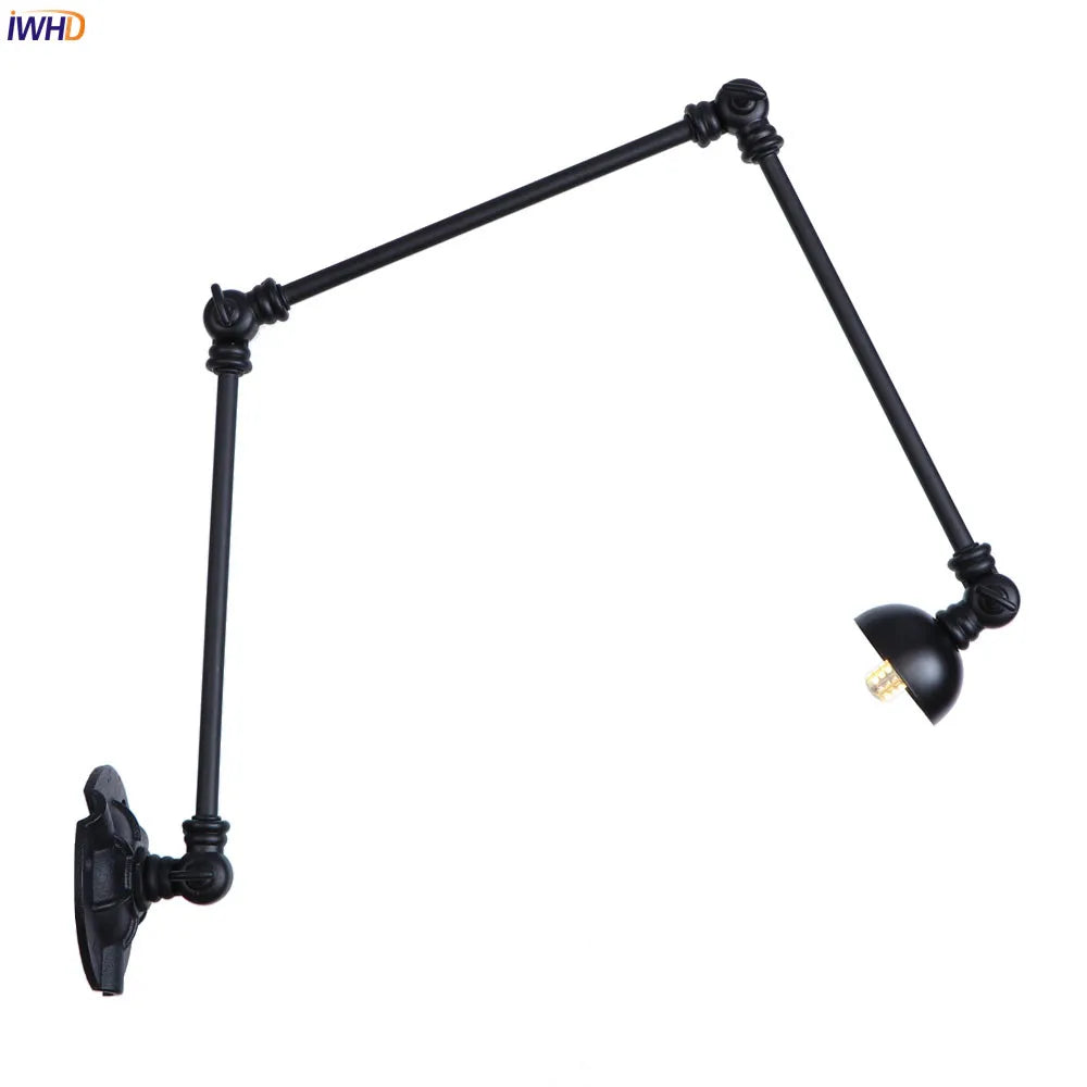 Decorbites™ Industrielles Vintage Verstellbares Schwing-Wandleuchter Treppenlicht - Set aus 3