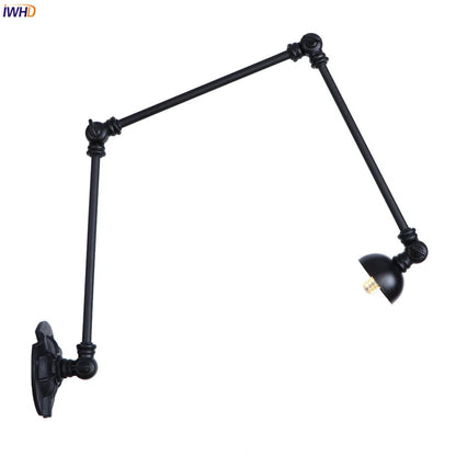 Decorbites™ Industrielles Vintage Verstellbares Schwing-Wandleuchter Treppenlicht - Set aus 3
