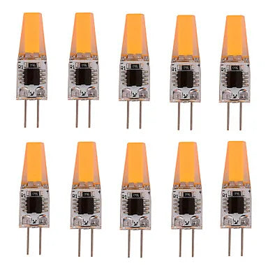 Decorbites™ G4 LED-Lampe 1,5 W 220 V Cob Bi-Pin-Leuchten - Packung mit 10