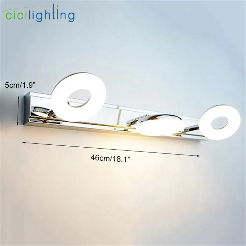 DecorBites™ LED Vanity Lamp 10W-20W for Bathroom Mirror Makeup Wall Sconces
