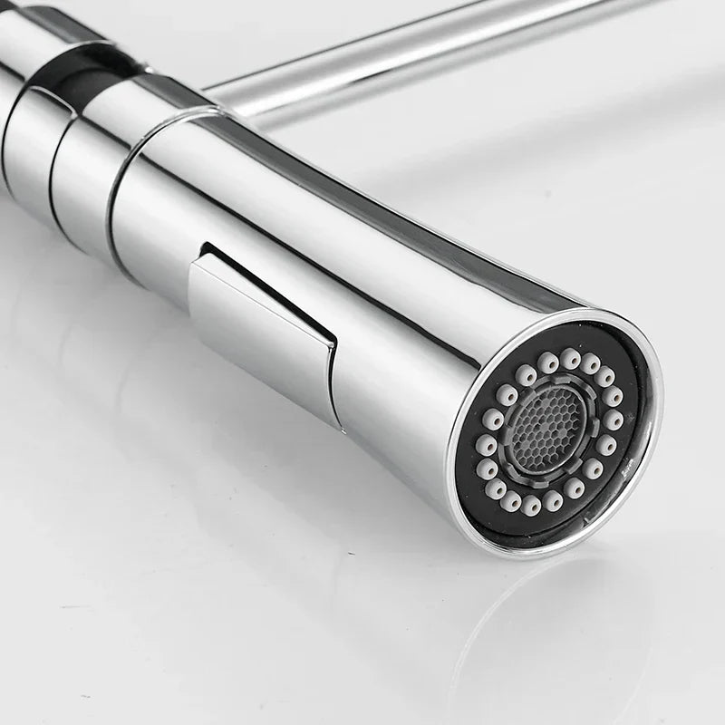 Decorbites™ Küchenarmatur-Duschkopf | Dual-Funktionsstrahl-Ersatzkopf | Chrom-Finish