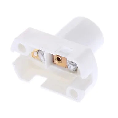 Decorbites™ E12 Weiße Basis Glühbirnenfassung Lampenfassung Set aus 10 hochwertiges Beleuchtungszubehör