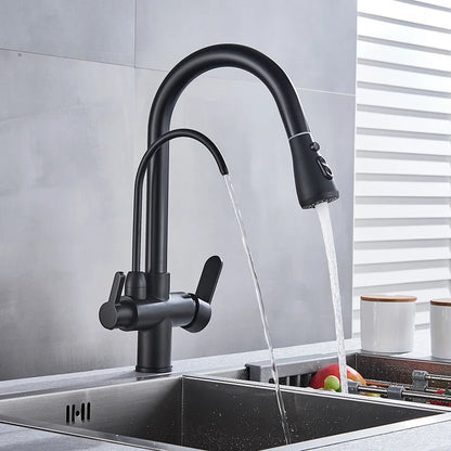 Decorbites™ Zweihand-Wasserfilterarmatur mit 360-Grad-Drehung