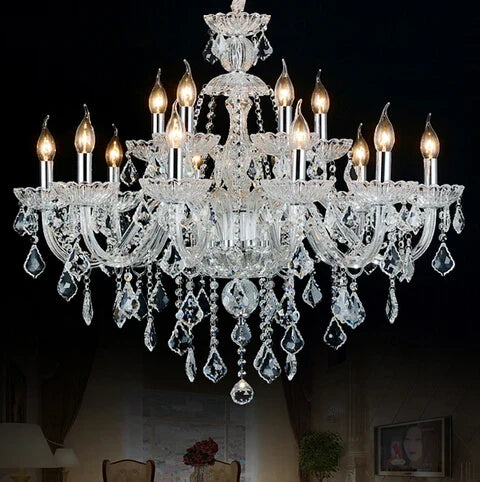 Decorbites™ Handgeblasener Kristall-Kronleuchter Licht Modern Groß Kristall-Lüster