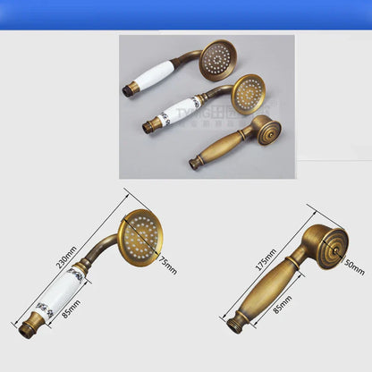 Die Decorbites™ Messing-Handbrause für das Badezimmer ist der aktualisierte Produktname.