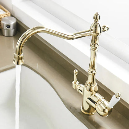 Decorbites™ Küchenarmatur mit Wasserreinigungsmischerhahn 360° Drehung für Küche WF-0193K