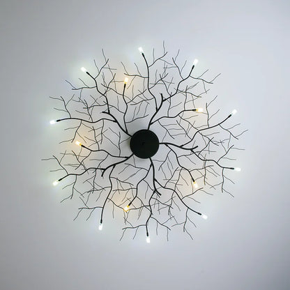 Decorbites™ LED Ast Zweig Eisen Deckenleuchte für Schlafzimmer- und Wohnzimmerdekoration