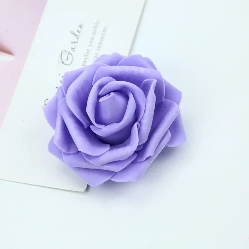Decorbites™ Schaumrosen Blumenwand Heim Hochzeitsdekoration Brautbrosche Handgefertigte Künstliche Blumen