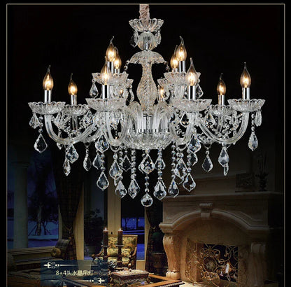 Decorbites™ Handgeblasener Kristall-Kronleuchter Licht Modern Groß Kristall-Lüster