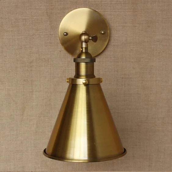 Decorbites™ Industrielle Vintage-Messing-Loft-Wandlampe Retro-Edison-Lichtarmatur