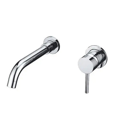 DecorBites™ Gold Brass In-Wall Basin Faucet Mixer Tap for Hot Cold Bathroom Sink