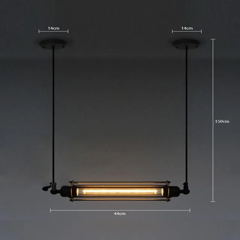 Decorbites™ Industrielles Loft-Hängeleuchte Vintage-Lampe Retro Verstellbare Armaturen