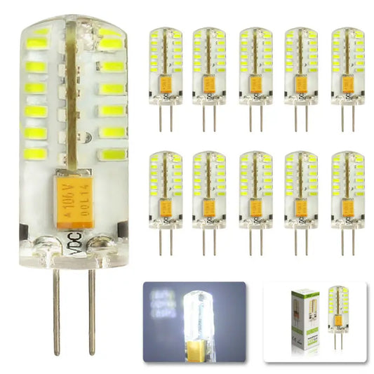 Decorbites™ G4 LED-Spotlicht-Birnen 4W - Kristallbeleuchtung Lampe Spotlight - 10Stk