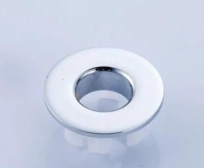 Decorbites™ Gold Messing Waschbecken-Überlaufabdeckung Sechs-Fuß-Ring-Einsatz - Badezimmer-Waschbecken-Armatur