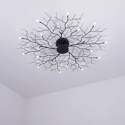 Decorbites™ LED Ast Zweig Eisen Deckenleuchte für Schlafzimmer- und Wohnzimmerdekoration