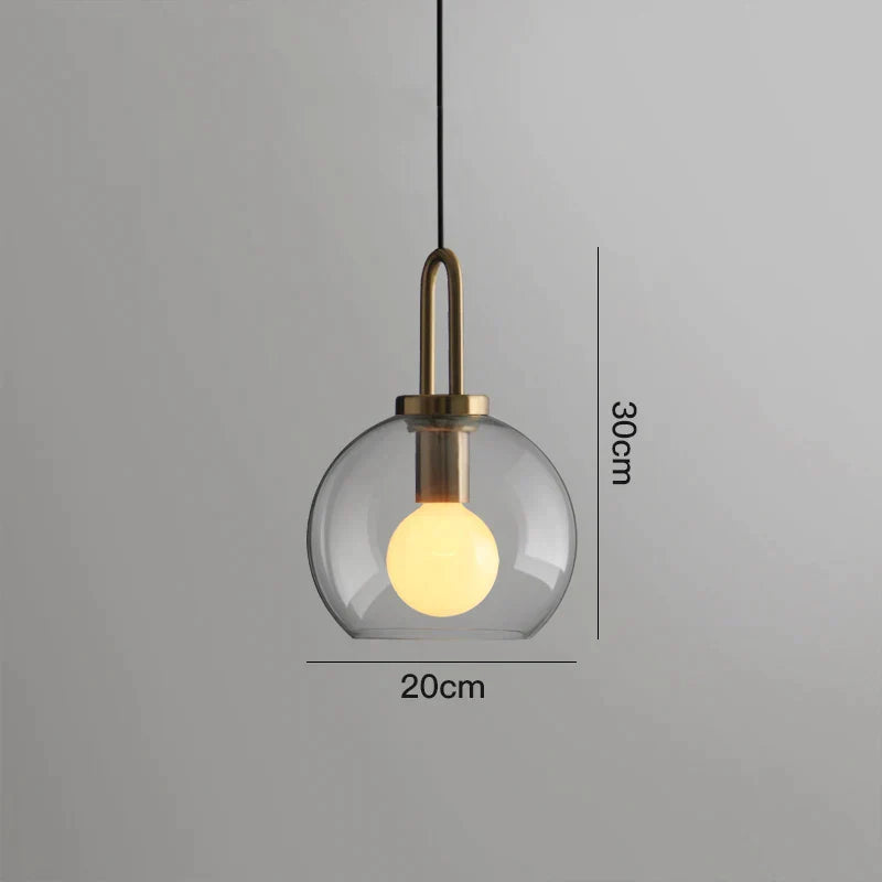 Decorbites™ Glas-Kugelleuchter für Wohnzimmer, Esszimmer, Bar – Luxuriöser Industrie-Stil