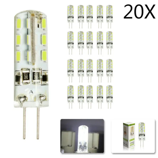 Decorbites™ G4 LED-Maislampe 3W 24 LEDs SMD 3014 Strahlerglühbirnen Warmweiß Kaltweiß