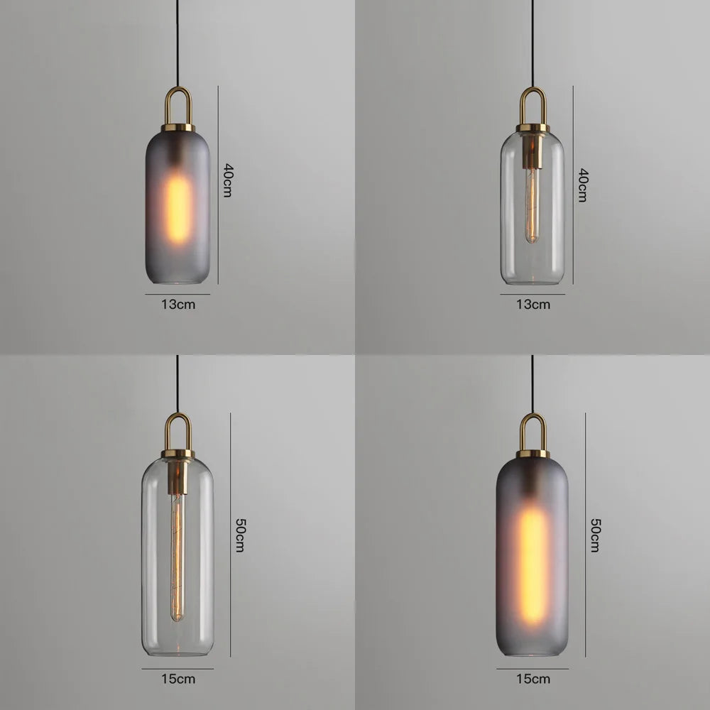 Decorbites™ Glas-Kugelleuchte: Luxus-Lampe für Restaurants & Bars, nordisches Schlafzimmerlicht