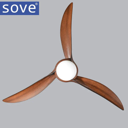DecorBites™ 52" LED Village Ceiling Fan with Lights & Remote Control