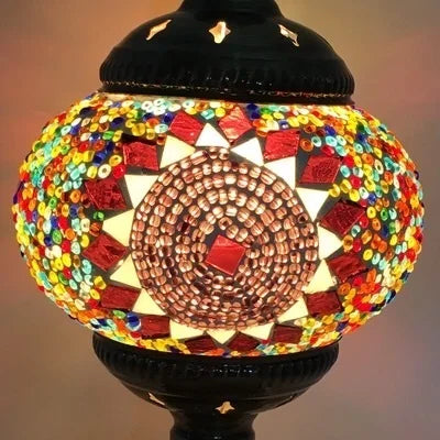 Handmade Turkish Mosaic Glass Pendant Light