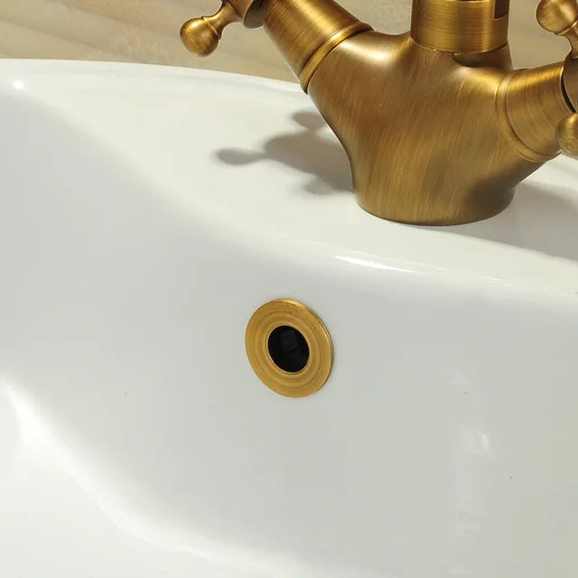 Gold Brass Sink Cover