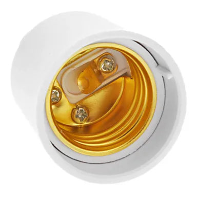 Decorbites™ LED-Birnenfassung Umwandler G24 zu E27 Adapter - Weiß