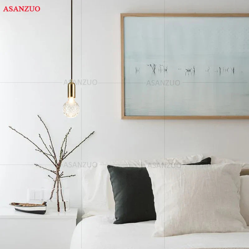 Decorbites™ Messing-Anhängerleuchte für Esszimmer Schlafzimmer Wohnzimmer Wandlampe