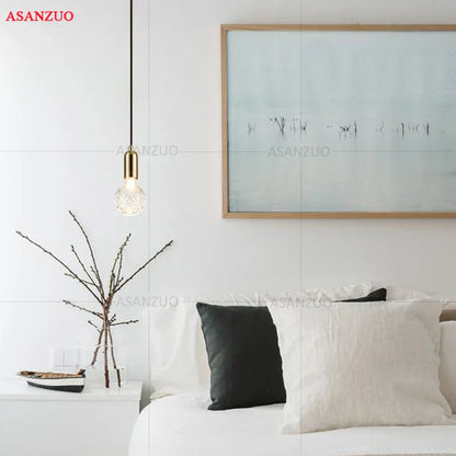 Decorbites™ Messing-Anhängerleuchte für Esszimmer Schlafzimmer Wohnzimmer Wandlampe