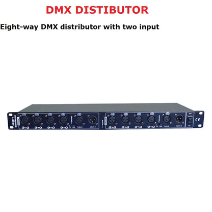 Decorbites™ DMX512-Splitter 8-Wege Lichtsignalamplifier für die Synchronisation der Bühnenbeleuchtung