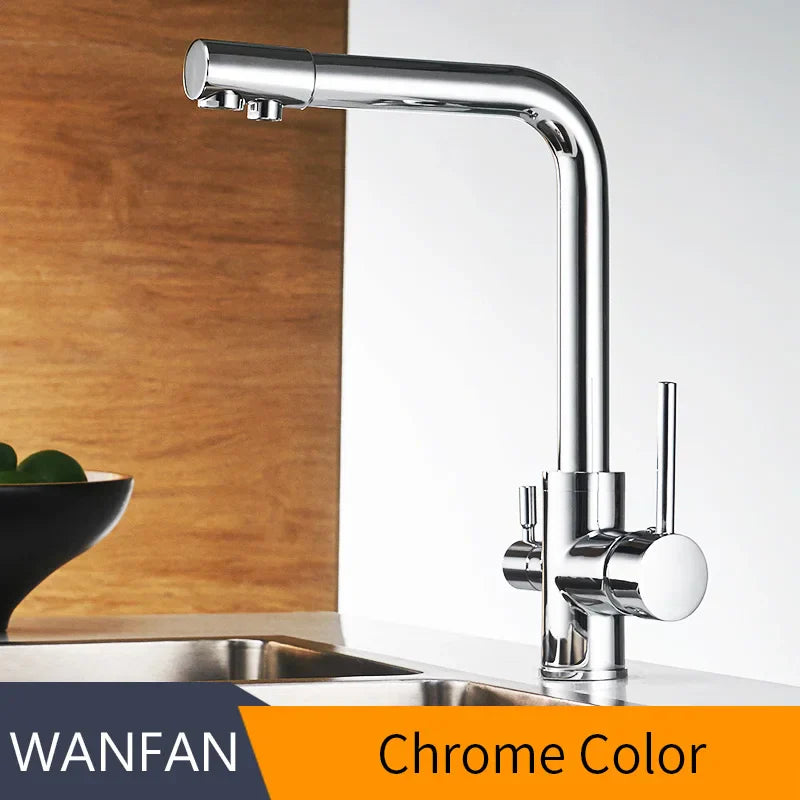 Decorbites™ Küchenarmatur mit Wasserreinigungsfunktionen – Aufsatzmontiert mit 360° Drehung