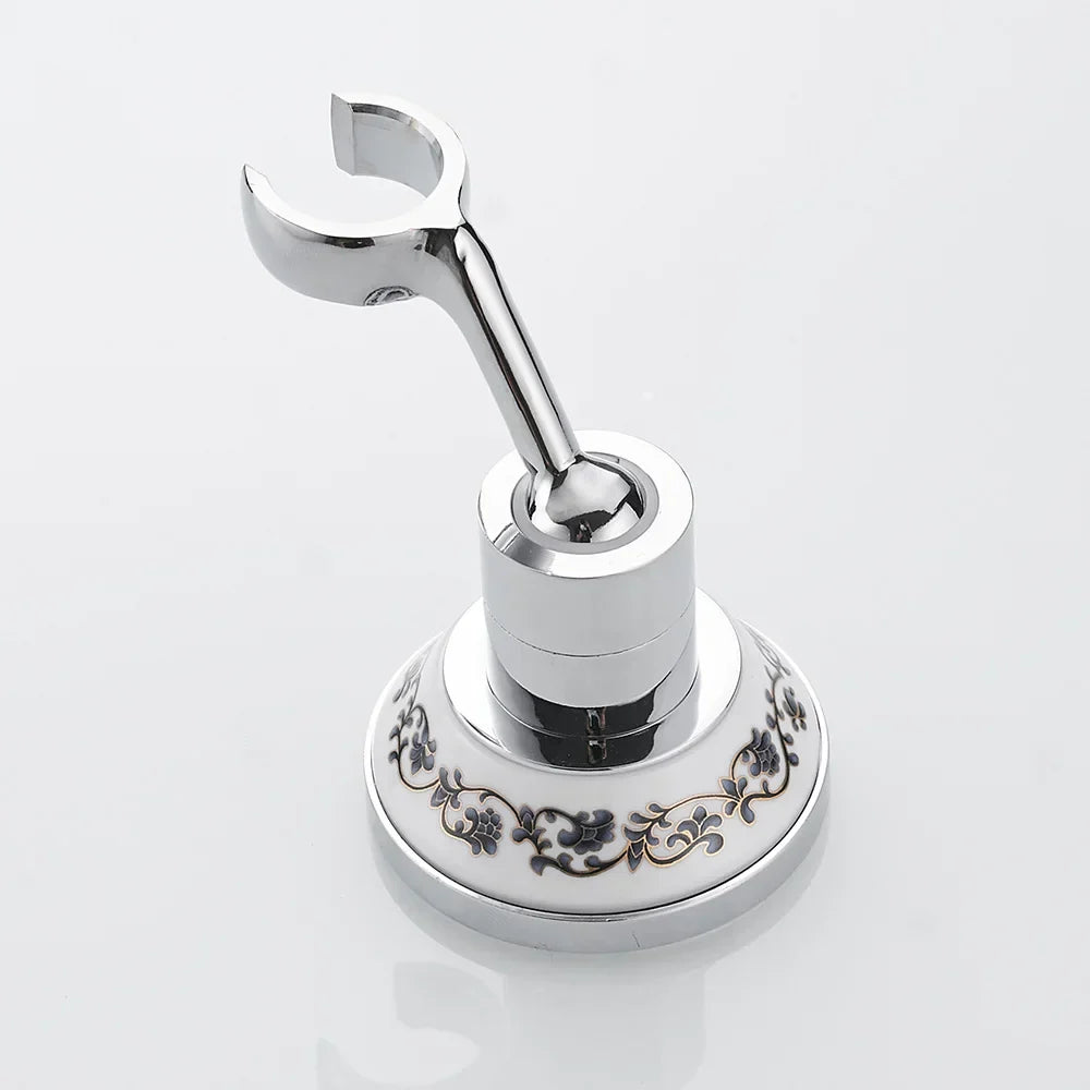 Gold Brass Shower Holder