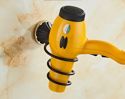 DecorBites™ Gold Black Bathroom Accessories Set, Towel Bar, Toilet Brush Holder, Paper Holder