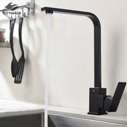 Decorbites™ Küchenarmatur: Gebürstetes Gold/Nickel/Schwarz Heiß-Kalt-Mischbatterie Wasserhahn