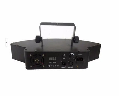 DecorBites™ LED Eight-Beam RGBW Laser DJ Disco Light - High Brightness Scanner Beam Bar