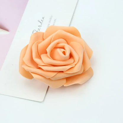 Decorbites™ Schaumrosen Blumenwand Heim Hochzeitsdekoration Brautbrosche Handgefertigte Künstliche Blumen