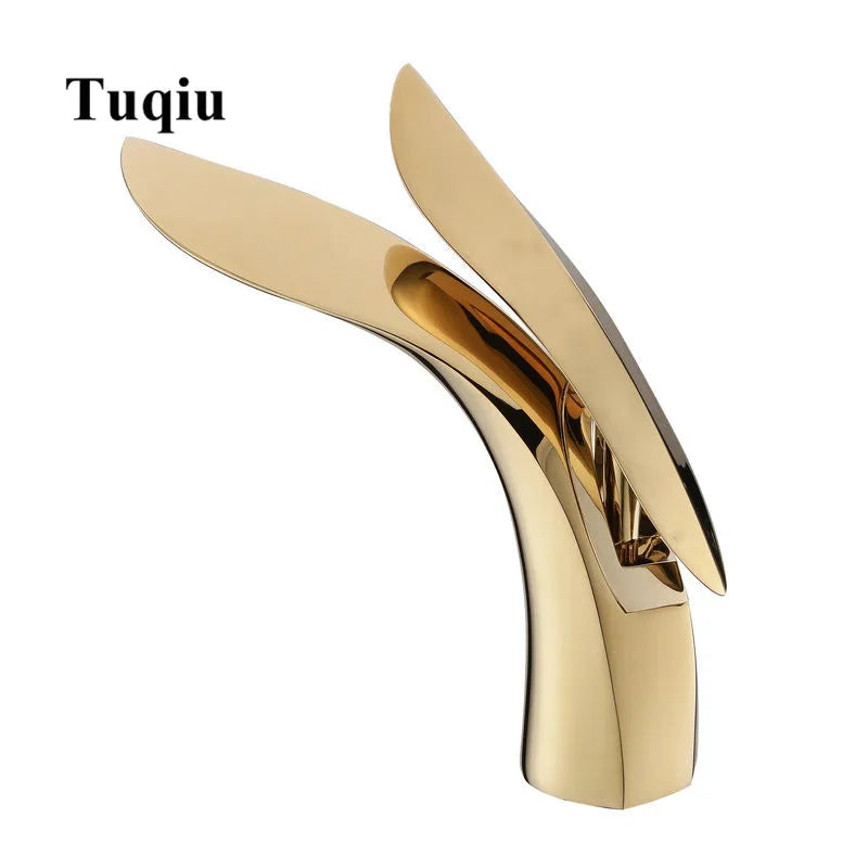 Rose Gold Brass Faucet