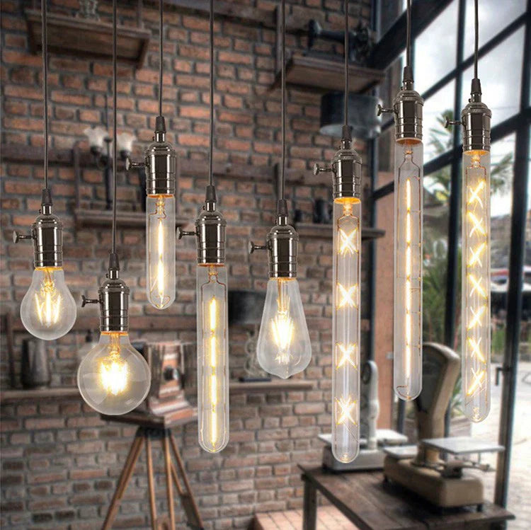 Decorbites™ LED-Filamentlampen: Ultraleuchtende E27 4W-8W Edison-Glühbirnen für Anhänger-Heimbeleuchtung