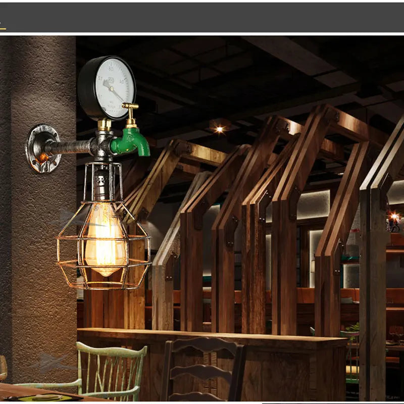 Decorbites™ Industrielles Retro-Wandleuchte Vintage-Wandlampe für die Hausdekoration