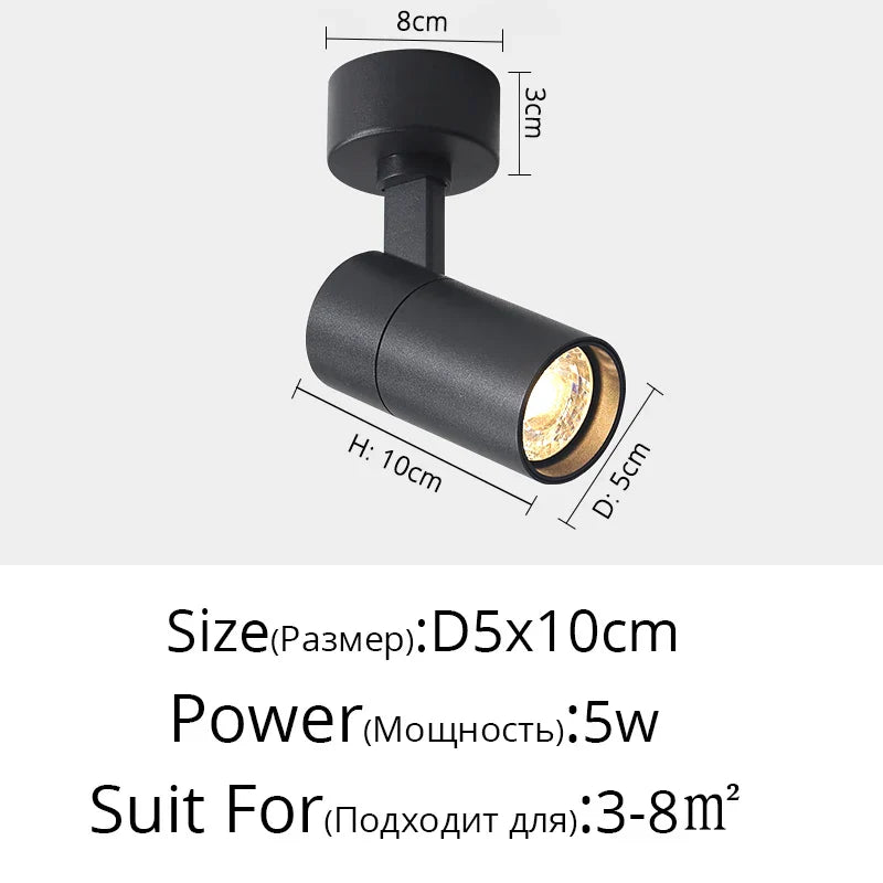 LED Adjustable Ceiling Spotlight