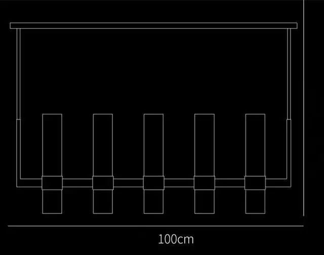Decorbites™ Glas-Hängelampe mit E14 LED, Chrom-Finish, Retro-Design