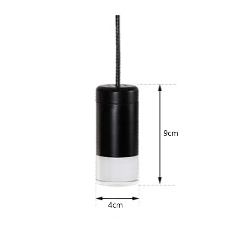 Black Rope Spider Pendant Light