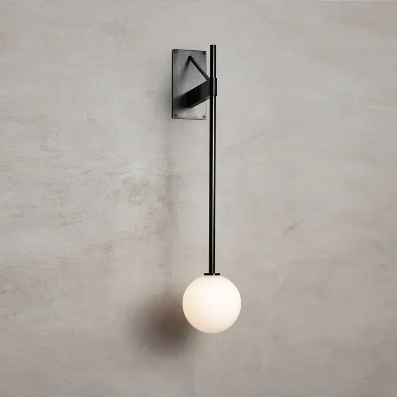 Decorbites™ Geometrische Eisenwandlampe: Modernes nordisches Design für Wohnzimmer, Schlafzimmer oder Nachttisch