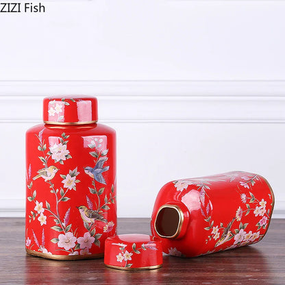 Decorbites™ Land-Keramikvase: Blumiges Wohnaccessoire für Wohnzimmer & Esstisch