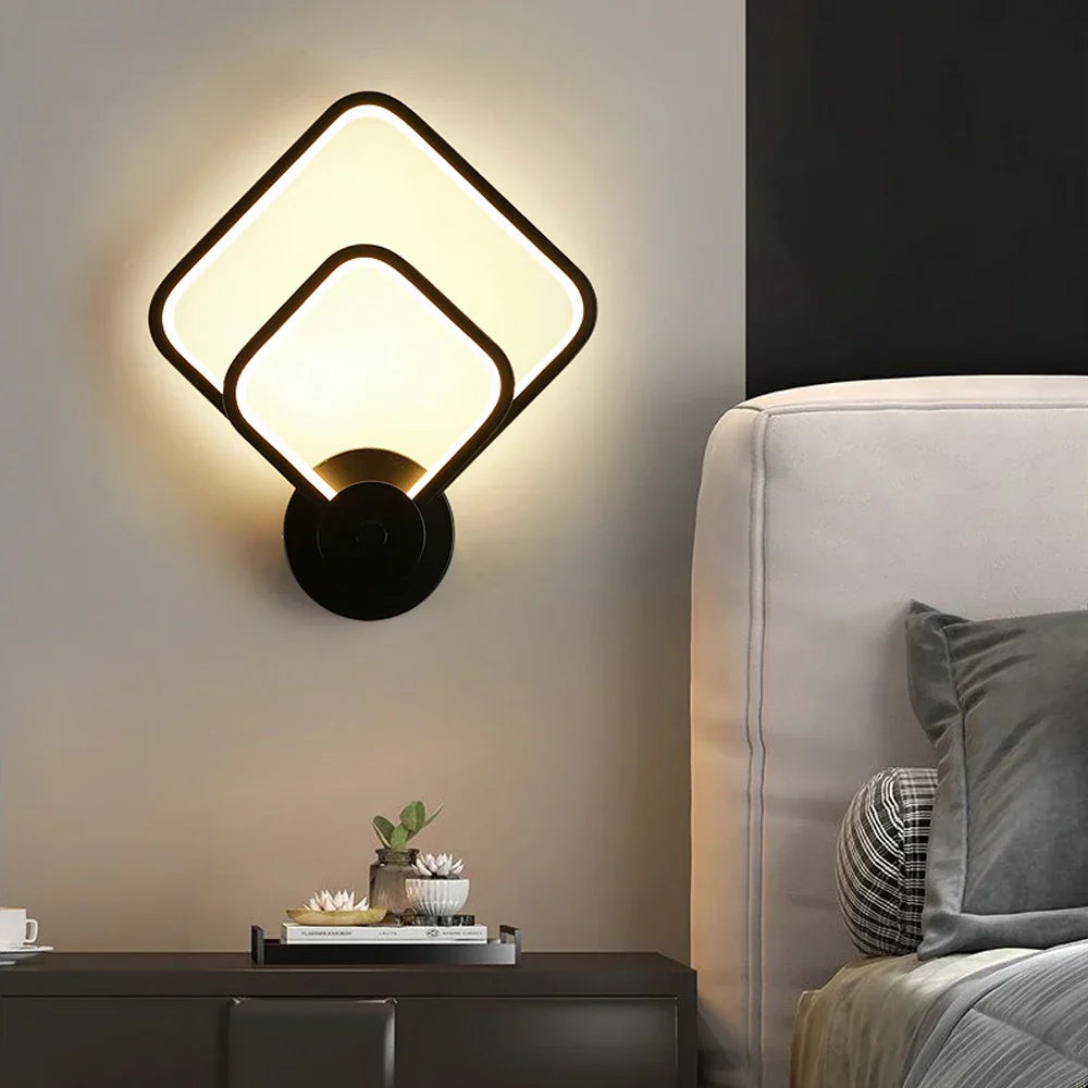 Decorbites™ LED Wandlampe: Moderne Nachttischlampe für das Schlafzimmer, Wandleuchte für das Wohnzimmer, Beleuchtung für die Hausdekoration