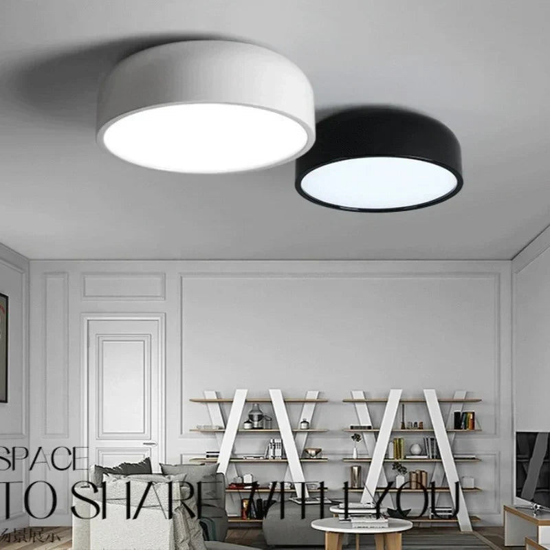 Decorbites™ Rundes LED-Deckenleuchte für Schlafzimmer und Wohnzimmer im modernen nordischen Design