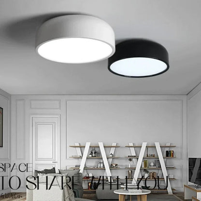 Decorbites™ Rundes LED-Deckenleuchte für Schlafzimmer und Wohnzimmer im modernen nordischen Design