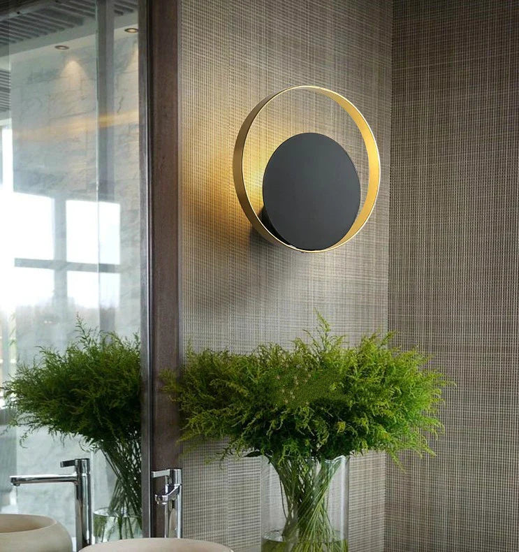 Decorbites™ Gold Nordic LED Wandlampe - Modernes & Stilvolles Innenbeleuchtung für Wohnzimmer, Schlafzimmer, Esszimmer & Nachttisch